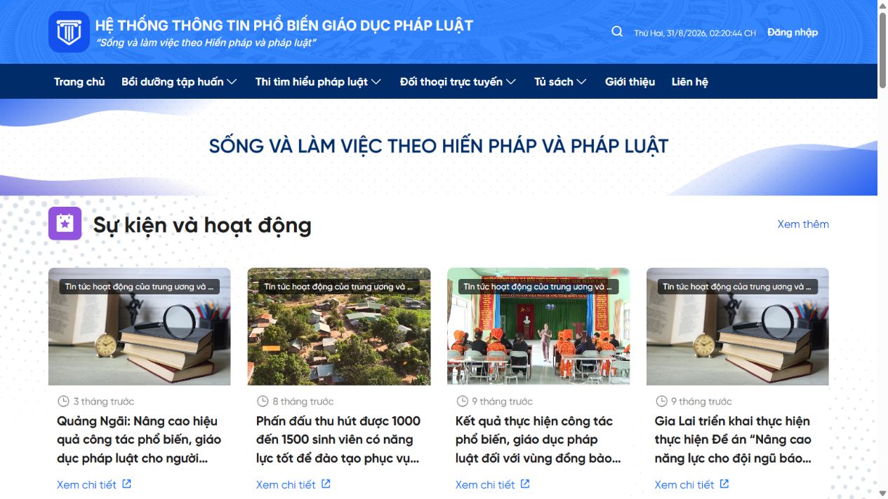 Nền tảng giáo dục pháp luật